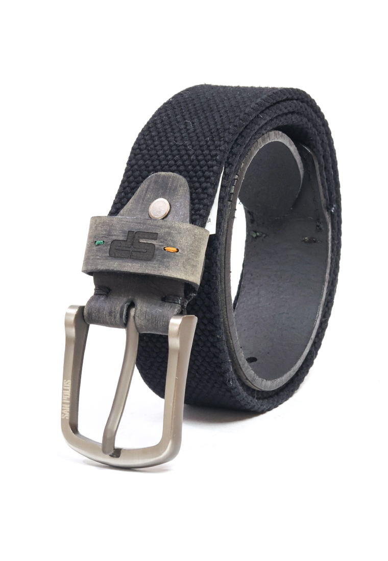 Cinturón de Cuero para Hombre San Polos RA003 - Negro