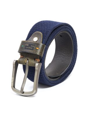 Cinturón de Cuero para Hombre San Polos RA005 - Azul