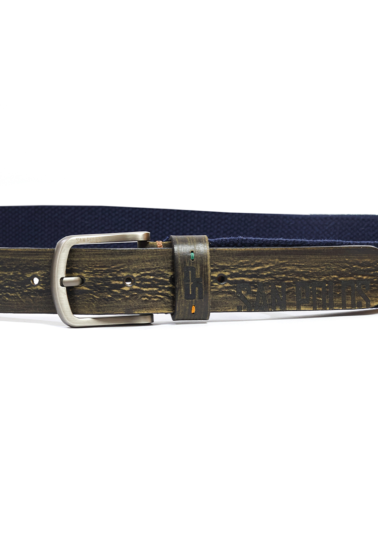Cinturón de Cuero para Hombre San Polos RA005 - Azul - Imagen 5