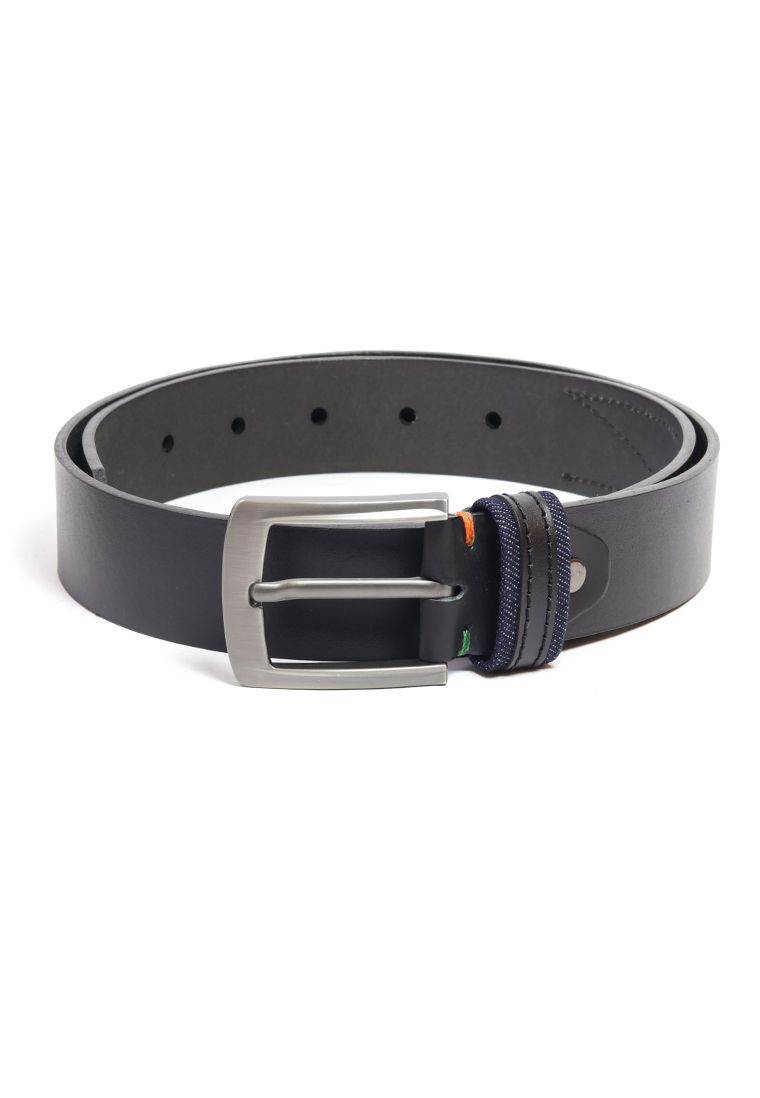 Cinturón de Cuero para Hombre San Polos RMG032 - Negro - Imagen 2