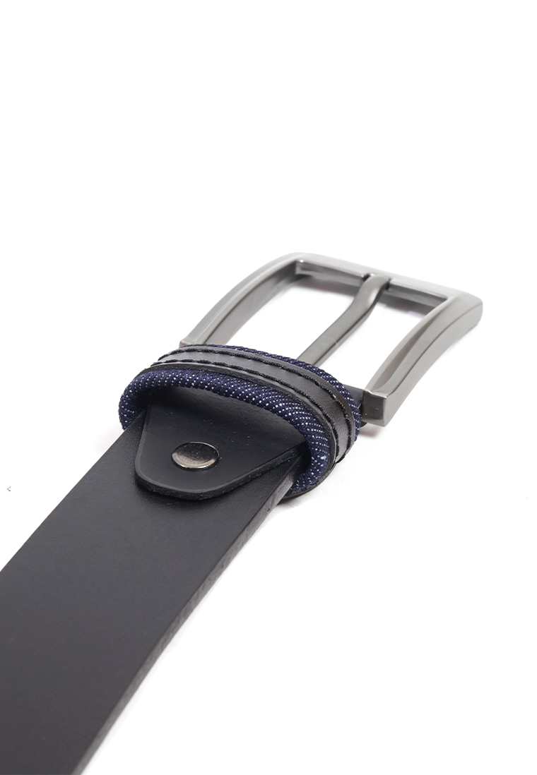 Cinturón de Cuero para Hombre San Polos RMG032 - Negro - Imagen 3