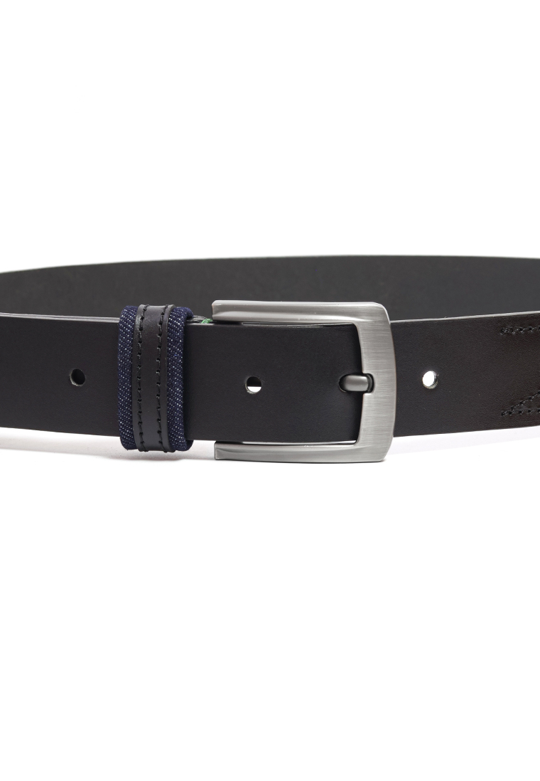 Cinturón de Cuero para Hombre San Polos RMG032 - Negro - Imagen 6