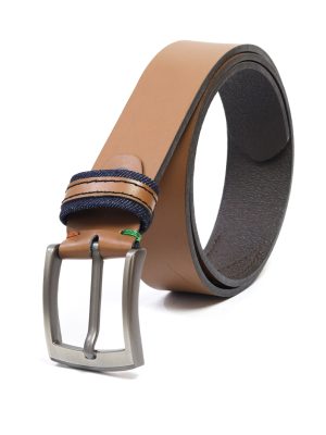 Cinturón de Cuero para Hombre San Polos RMG032 - Miel