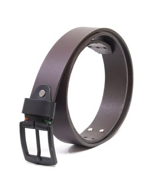 Cinturón de Cuero para Hombre San Polos RMG033- Coñac