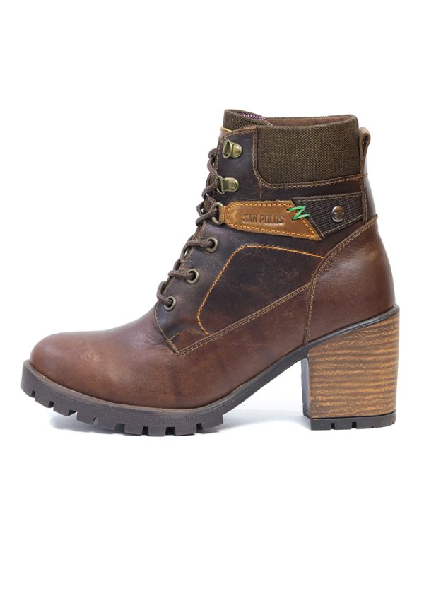 BOTAS SAN POLOS CASUAL MUJER EK585 COÑAC | San Polos Guatemala