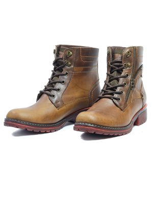 BOTAS SAN POLOS CASUAL MUJER EK1325 MIEL