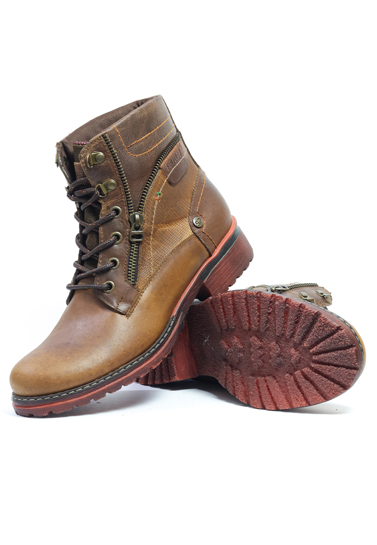 BOTAS SAN POLOS CASUAL MUJER EK1325 MIEL - Imagen 4