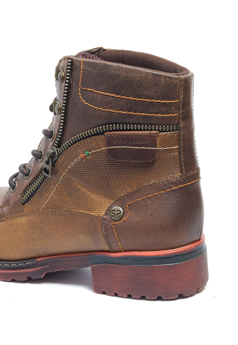 BOTAS SAN POLOS CASUAL MUJER EK1325 MIEL - Imagen 5