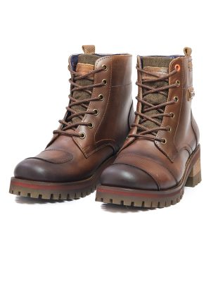 BOTAS SAN POLOS MOTO MUJER EK2101 COÑAC