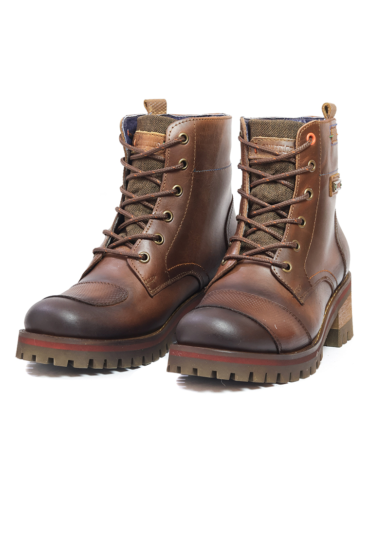 BOTAS SAN POLOS MOTO MUJER EK2101 COÑAC