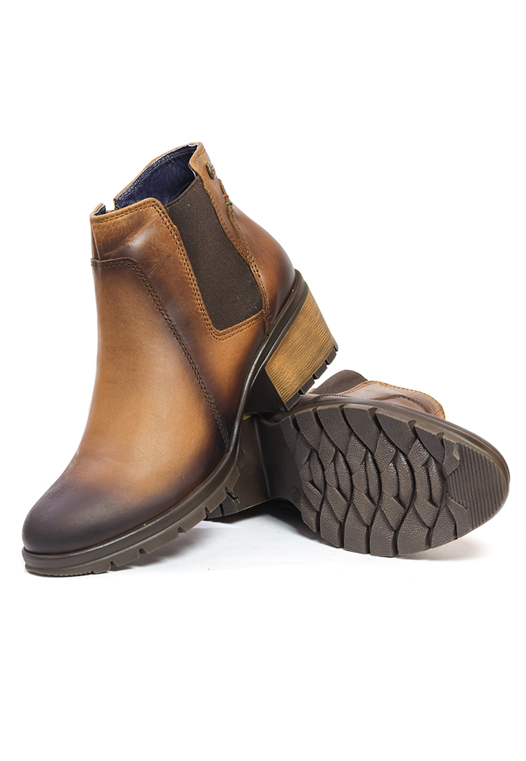 BOTAS SAN POLOS CASUAL MUJER EK3020 MIEL - Imagen 4