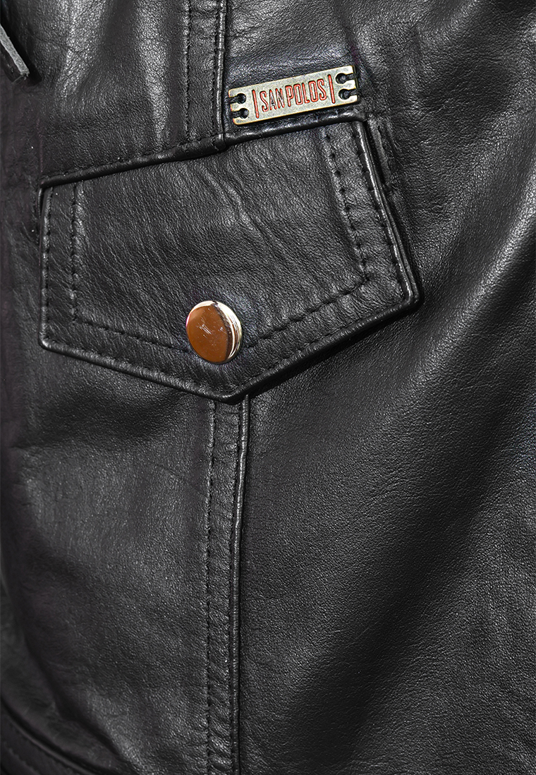 CHAMARRA SAN POLOS CUERO MUJER – D - Imagen 5