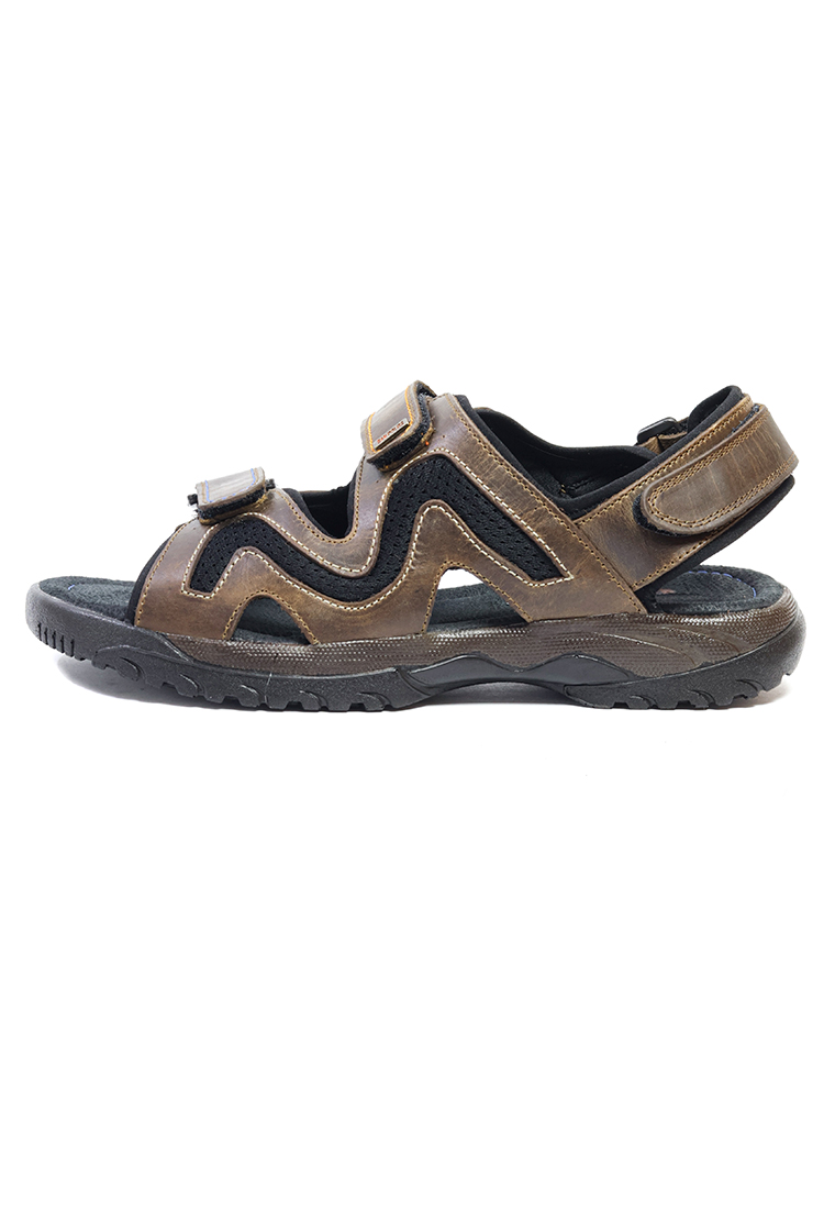 SANDALIAS SAN POLOS HOMBRE SP062 PARDO - Imagen 2