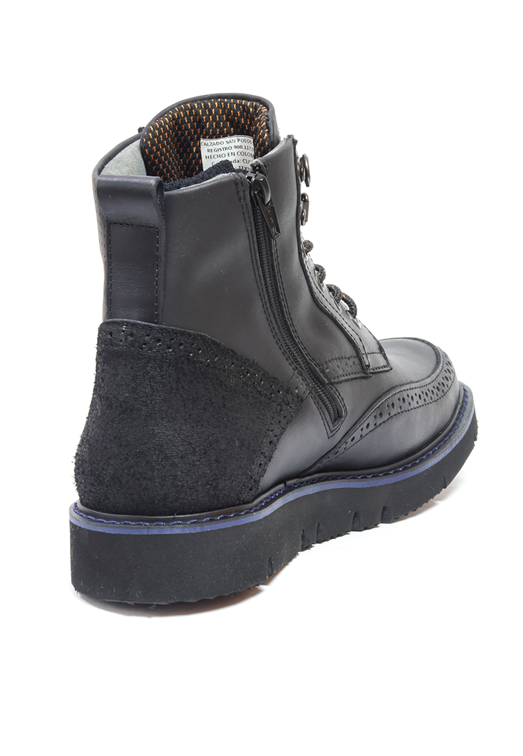 BOTAS SAN POLOS CASUAL HOMBRE 3890 NEGRO - Imagen 3