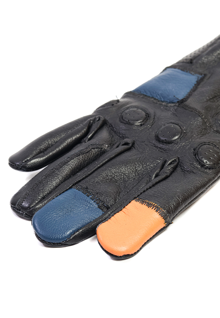 GUANTES SAN POLOS INV-001 NEGRO AZUL - Imagen 3