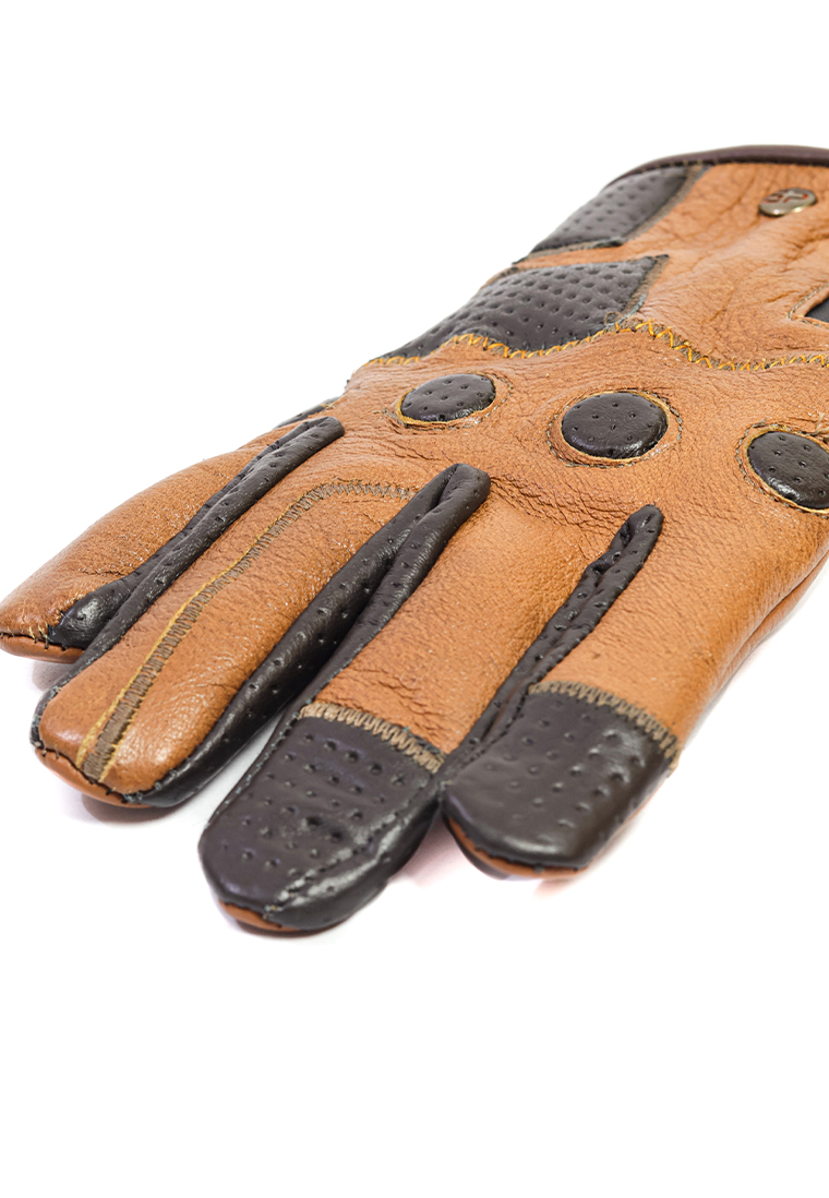 GUANTES SAN POLOS INV-001 MIEL CAFÉ - Imagen 3
