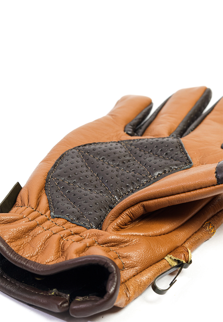 GUANTES SAN POLOS INV-001 MIEL CAFÉ - Imagen 4