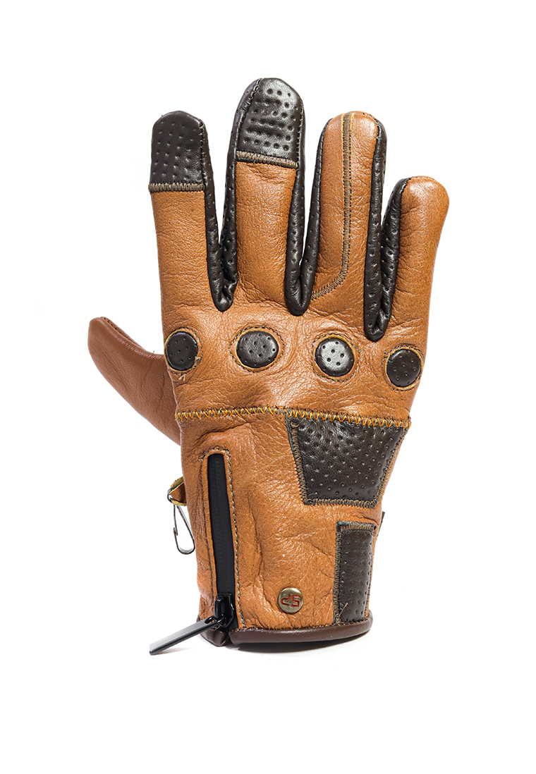 GUANTES SAN POLOS INV-001 MIEL CAFÉ